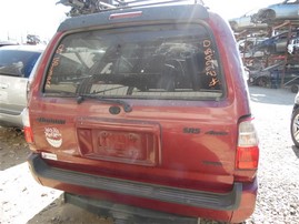 2002 Toyota 4Runner SR5 Burgundy 3.4L AT 4WD #Z22950